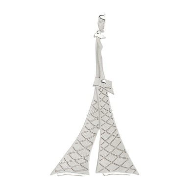 Broche 'Parizette' / Argent - Virginie Carpentier - vue V1