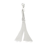 Broche 'Parizou' / Argent - Virginie Carpentier