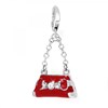 Charm sac à main SC Crystal orné de Cristaux scintillants - vue V1