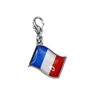 Charm drapeau français SC Crystal