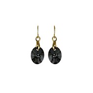 Boucles d'oreilles SC Crystal ornées de Cristaux scintillants