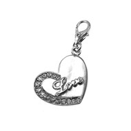 Charm coeur love SC Crystal