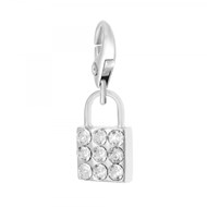 Charm cadenas SC Crystal orné de Cristaux scintillants