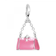 Charm Sac à main rose SC Crystal