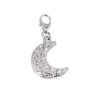 Charm Lune strass SC Crystal