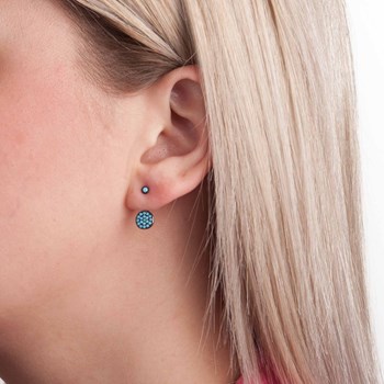 Boucles d'oreilles ROND LONG - Lorenzo R