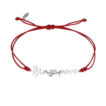 Bracelet cordon 'Singapore' - Virginie Carpentier
