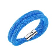 Bracelet Swarovski Stardust Double Capri Blue M