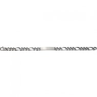 Gourmette homme Brillaxis argent 1/3