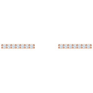 Boucles d'oreilles Swarovski Only Line rosées