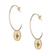 Créoles Lovely Day éclat doré