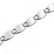 Bracelet Homme METRONHOMME Acier Argenté