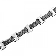 Bracelet Homme METRONHOMME Acier Argenté