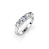 Bague Queen's - Argenté et Cristal - vue V1