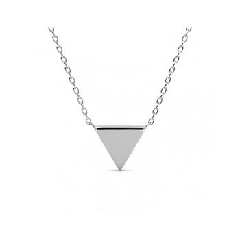 Collier Veron  - Argenté et Cristal