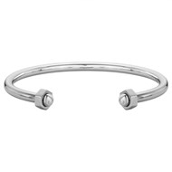 Jonc ouvert Acier Homme PHEBUS ACIER POUR LUI