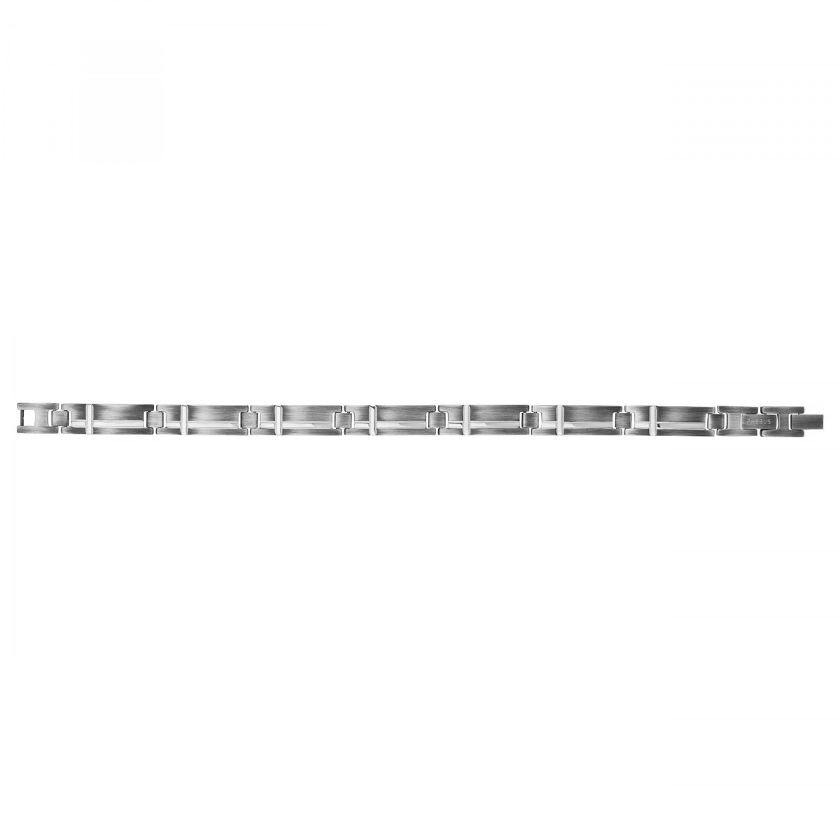 Bracelet souple multi-motifs en Acier 316L - blanc mixte