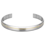 Jonc ouvert Acier Homme PHEBUS ACIER POUR LUI