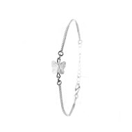 Bracelet papillon SC Crystal orné de Cristaux Swarovski