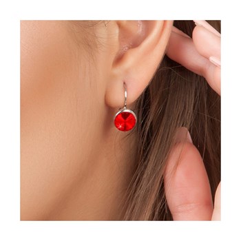 SC Crystal ketting en oorbellen set met fonkelende kristallen