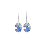 Boucles d'oreilles SC Crystal ornées de Cristaux scintillants