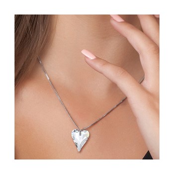 SC Crystal necklace with sparkling crystals