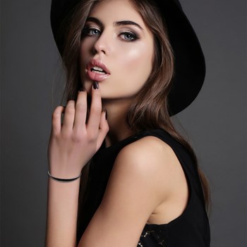 Black bracelet by SC Bohème