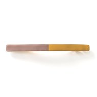 Barrette longue fine bicolore