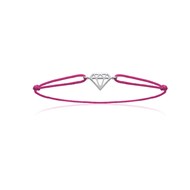 Bracelet cordon DIAMANT - Lorenzo R