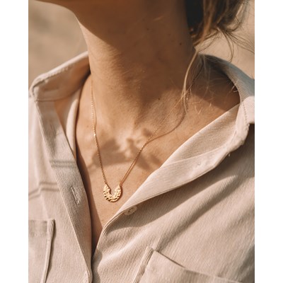 Collier or fin tendance Clearance