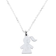 Collier petite fille argent 925 - Personnalisable