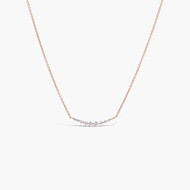 Colette - Collier Or Rose Diamant