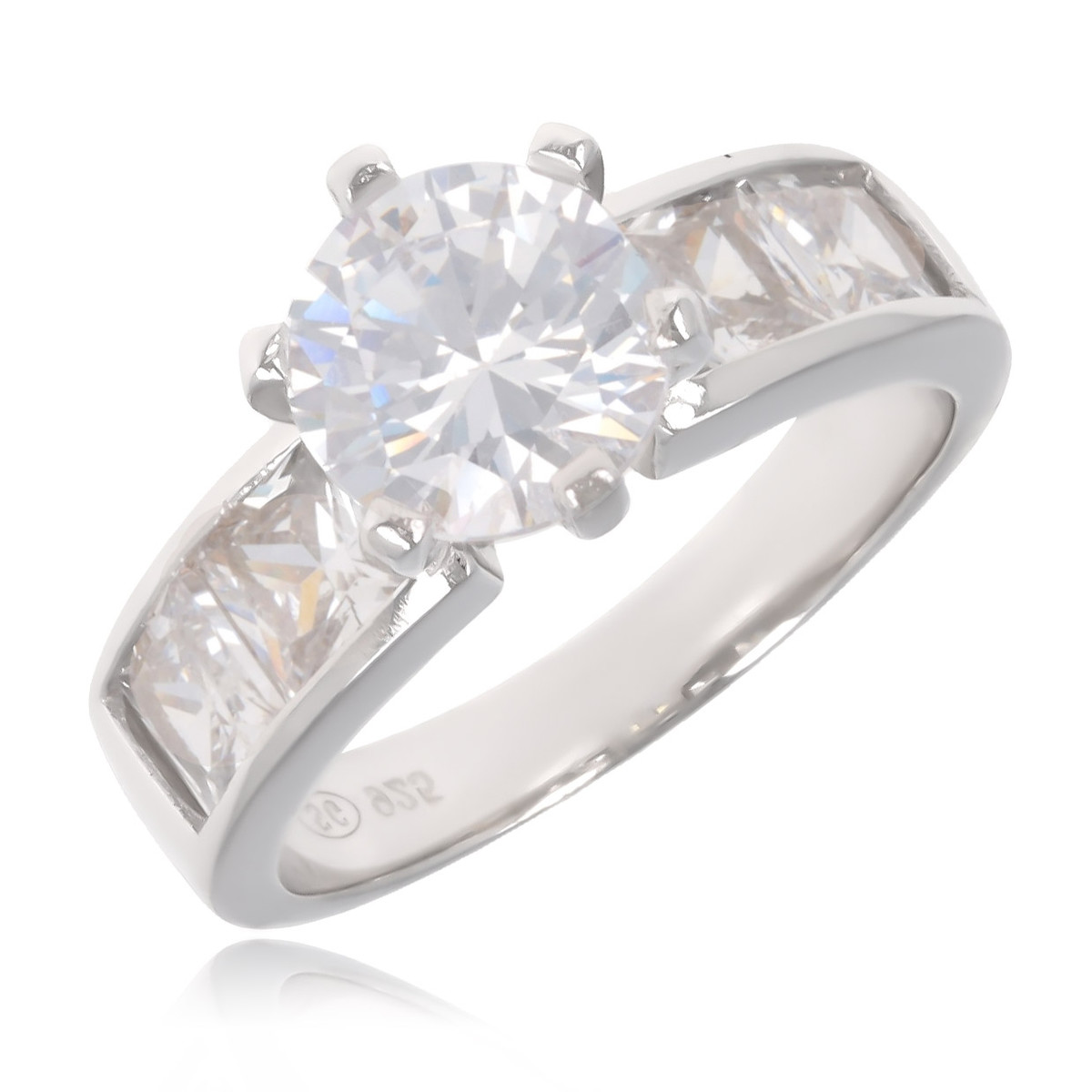 bague solitaire large bague solitaire large