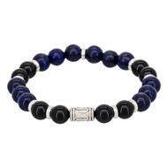 Bracelet Homme de perles 'DARK OCEAN'