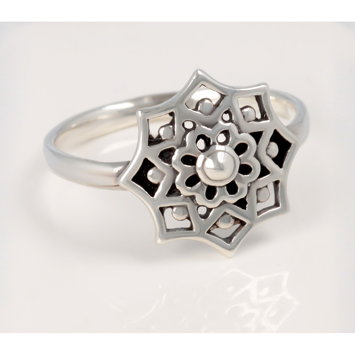 bague argent mandala bague argent mandala