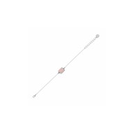 Bracelet chaine ROMANE argent/turquoise