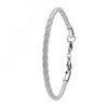 Bracelet blanc pour charms perles SC Crystal - vue V1