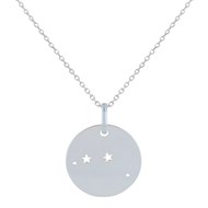 Collier en Argent Zodiaque Constellation Bélier - taille 40 cm