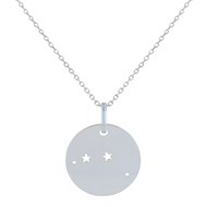 Collier en Argent Zodiaque Constellation Bélier - taille 42 cm