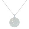 Collier Argent Zodiaque Constellation Poisson - taille 42 cm - vue V1