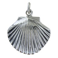 Pendentif Argent Coquille St Jacques