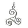 Pendentif Argent 925 Celte Triskel - vue V1