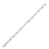 Gourmette Homme 19 cm - Argent 925 - Largeur 5 mm - vue V1