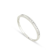 Alliance en Argent 925/00 et oxydes de zirconium