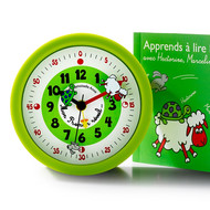 Réveil pédagogique + son livre pour apprendre à lire l'heure facilement