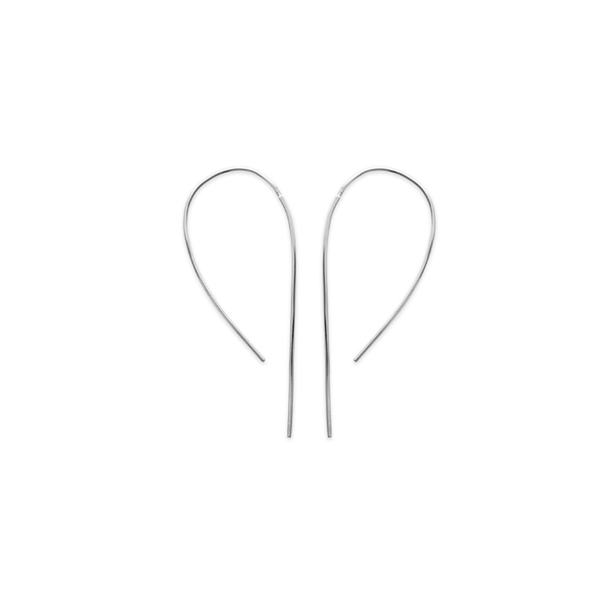 Boucles d'oreilles Brillaxis argent - vue 3