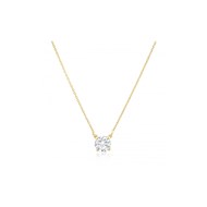 Collier Brillaxis en or 9 carats et oxyde