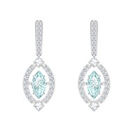 Boucles d'oreilles Swarovski Sparkling Dance vertes