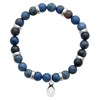 Bracelet homme Brillaxis perles Aventurine Bleue - vue V1