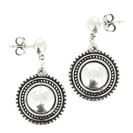 Boucles d'oreilles en Argent 15 microns SHABADA